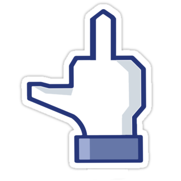 Middle Finger - Facebook Symbols and Chat Emoticons