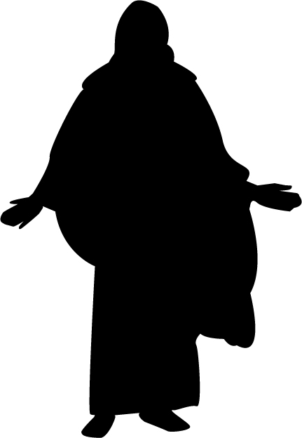 Lds jesus christ clipart silhouette