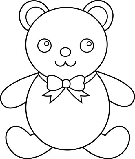 Kids Teddy Bear Drawing - ClipArt Best