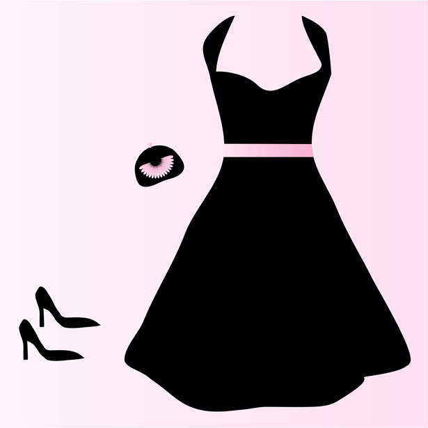 Pink Dress Clipart - Free Clipart Images
