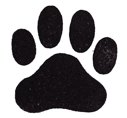 Printable Dogs Footprint Stencil - DYNASTY™ ????™ - Premium ...