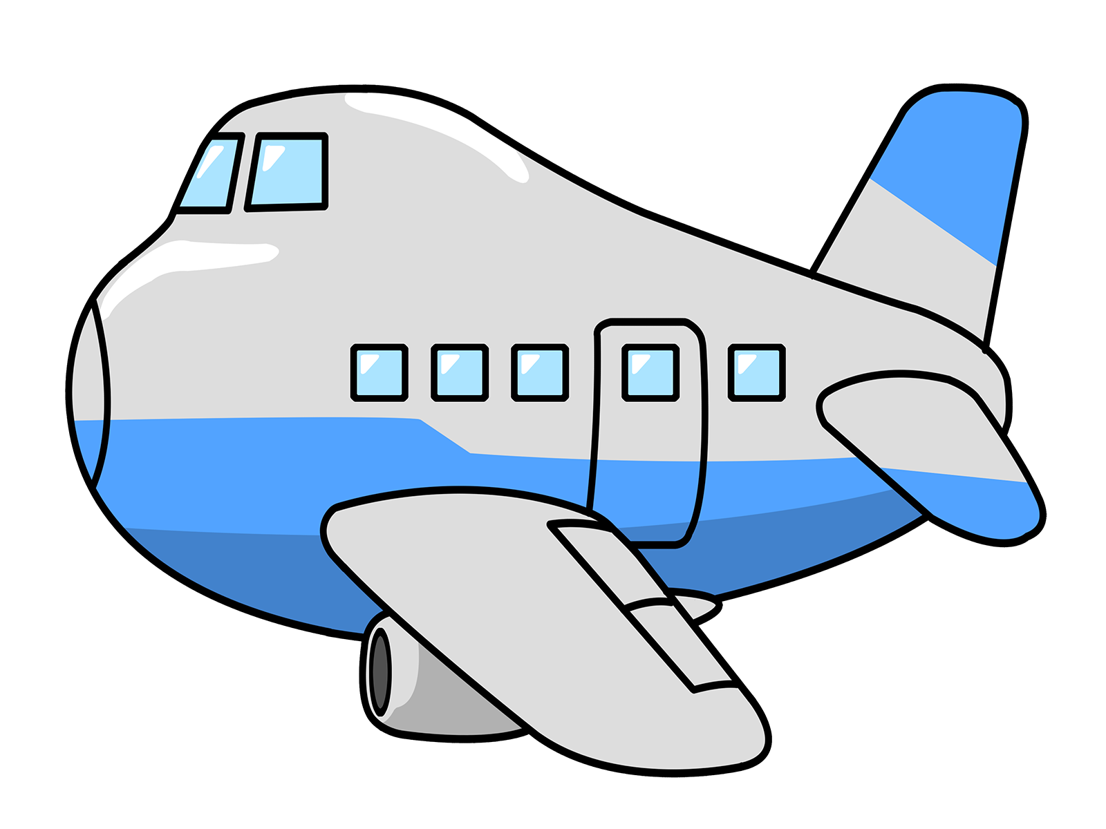 Cartoon Airplane Clipart - Free Clipart Images