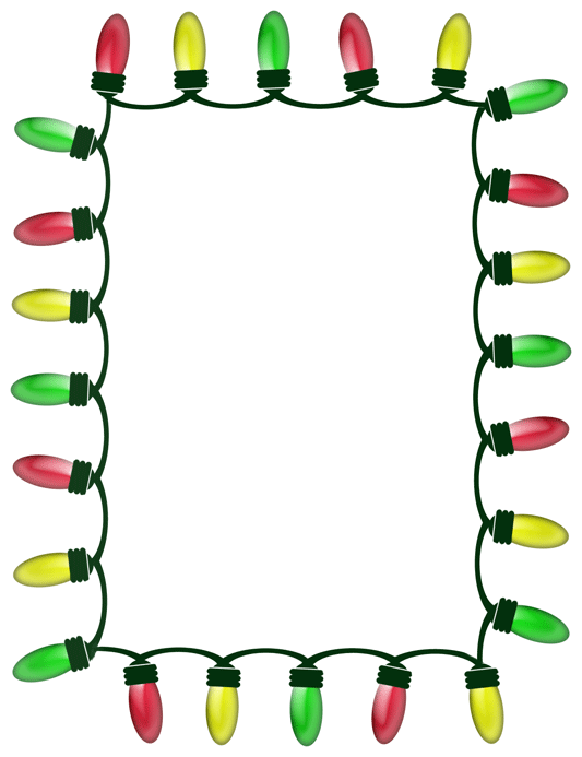 Christmas clipart borders frames