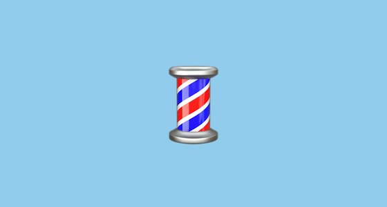 ð??? Barber Pole Emoji