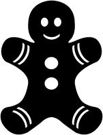 528 views Gingerbread man, Art and Clip art