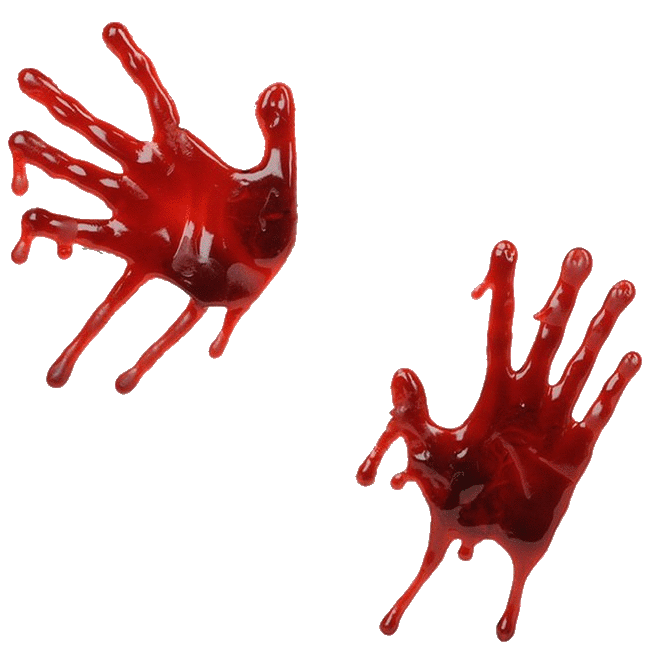 clipart bloody hand - photo #23