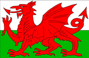 Clipart - Welsh flag