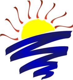 logo, but flip it so looks like rising Sun Clip Art | SOL ...
