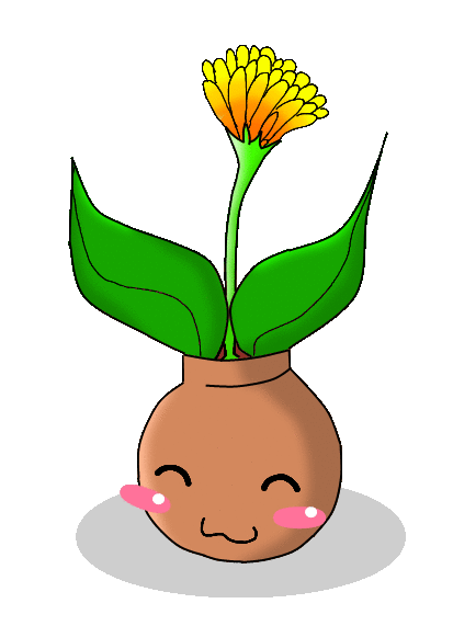 Kawaii Pot plant Animation by Thisini on DeviantArt
