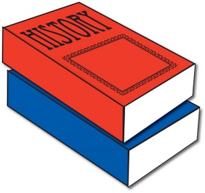 Book Clipart Image - History Books