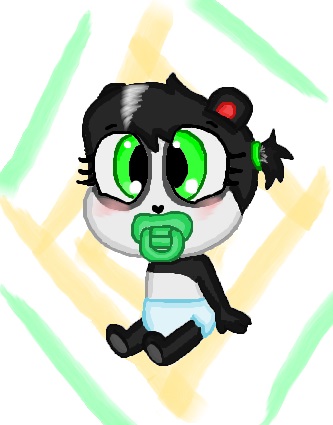 little baby panda :gift: by YooriYooriliz