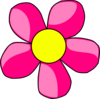 Flower Pink P6 - vector clip art online, royalty free & public domain