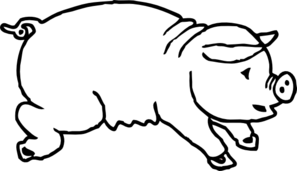 Pig Clip Art - vector clip art online, royalty free ...