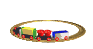 Animations A2Z - animated gifs of toy trains