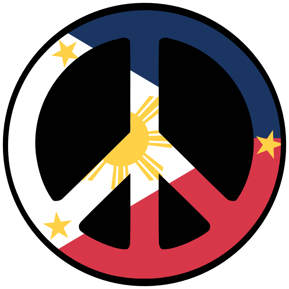 Philippines Peace Symbol Flag 4 Supercalifragilisticexpialidocious ...