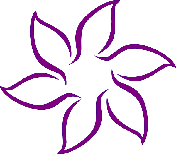 vector wallpapers purple flower - www.