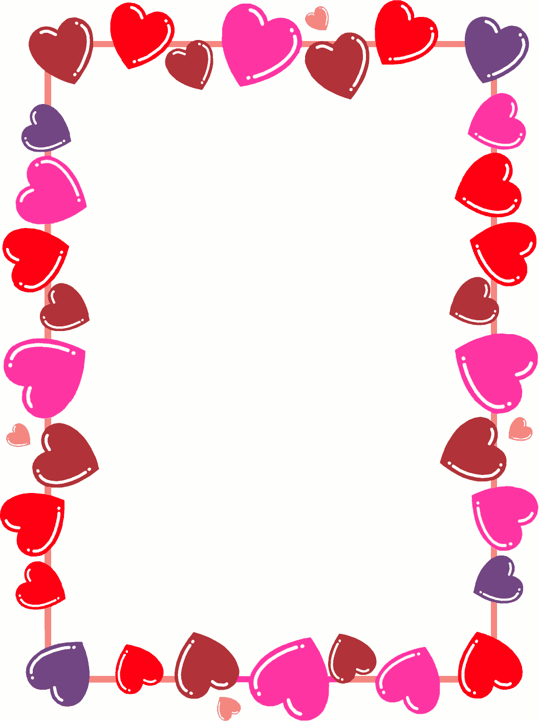 Heart Page Border Clipart Best