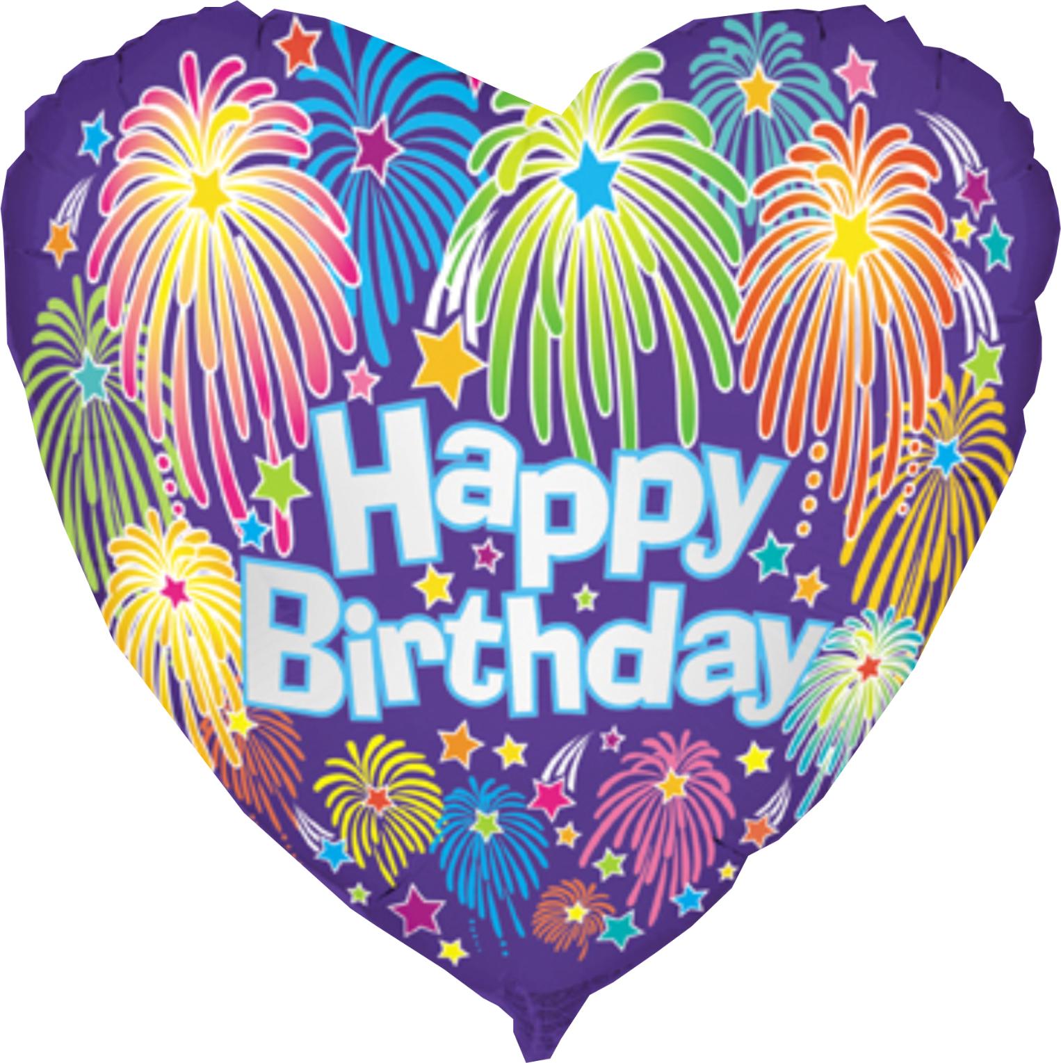 Happy Birthday Brilliant Balloons Party Supplies including Paper ...
