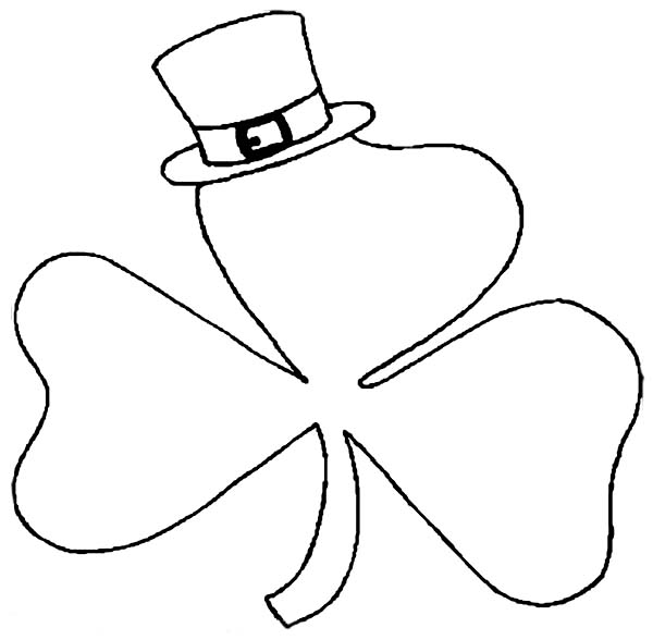 Picture Of A Shamrock To Color - ClipArt Best