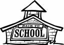 Royalty Free School Architecture Clipart