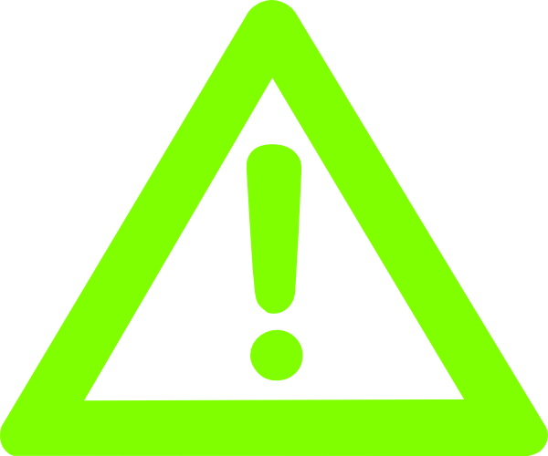 Caution Green Logo clip art - vector clip art online, royalty free ...