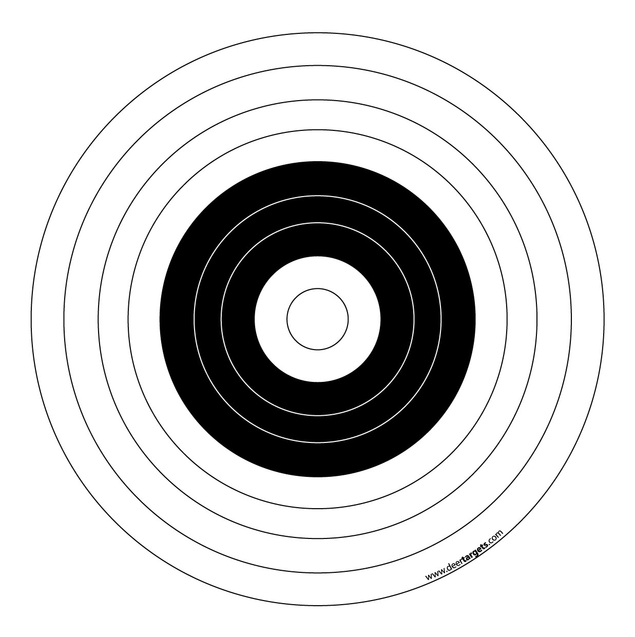 Bullseye Targets To Print