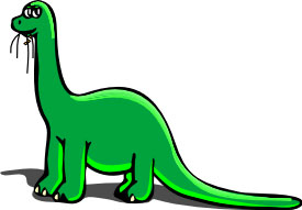 Cartoon Dinosaur Clip Art - Pictures & Images - Science for Kids
