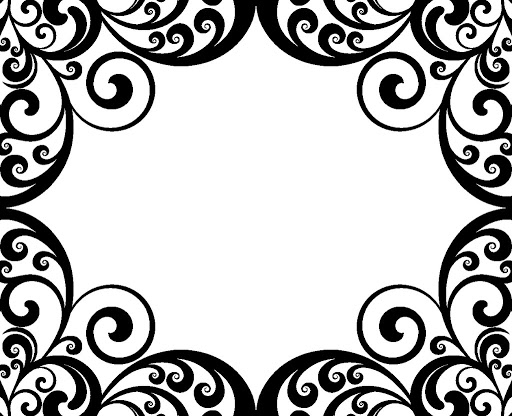 Swirl Border Damask Pictures