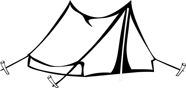 Tent And Campfire Clipart - Free Clipart Images