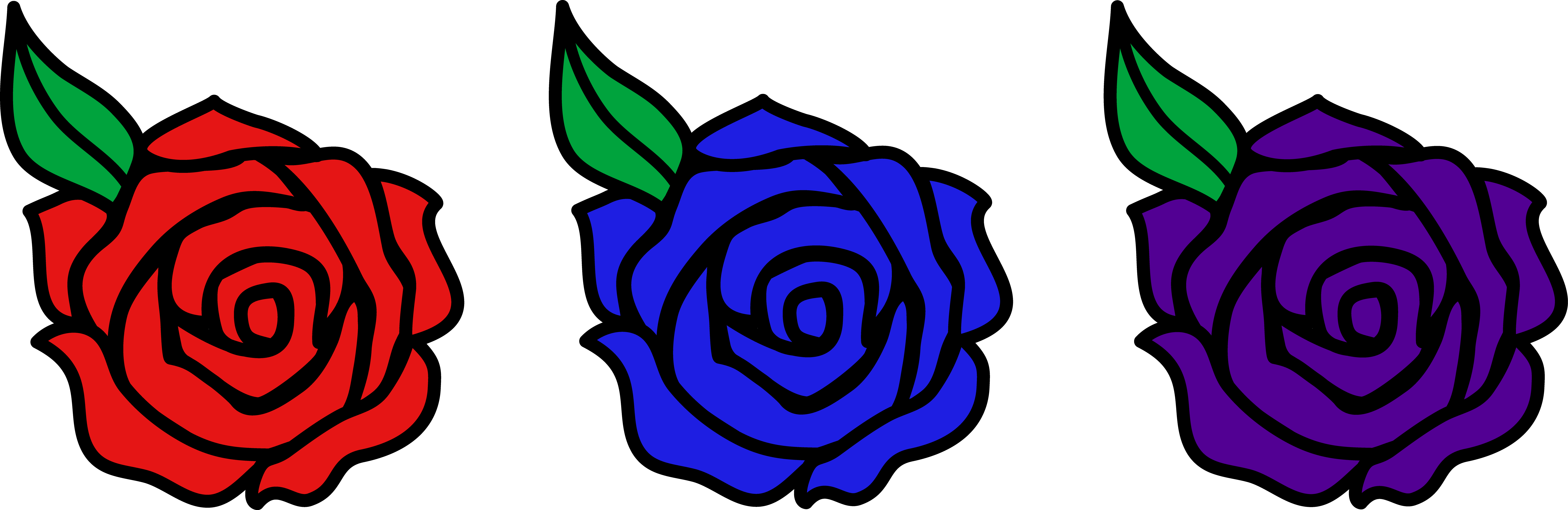 Cartoon rose clipart - ClipartFox