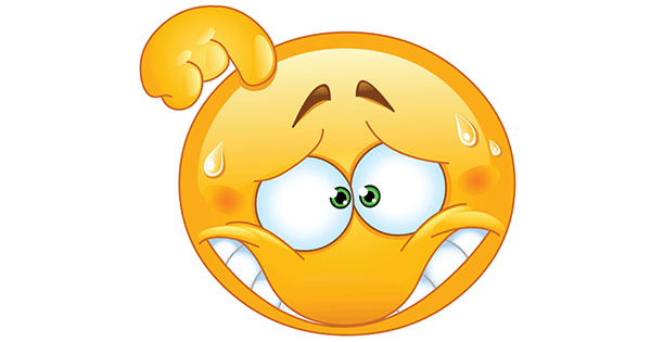 Embarrassed Smiley - Facebook Symbols and Chat Emoticons