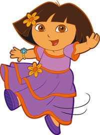 Dora the explorer clip art - Free Clipart Images