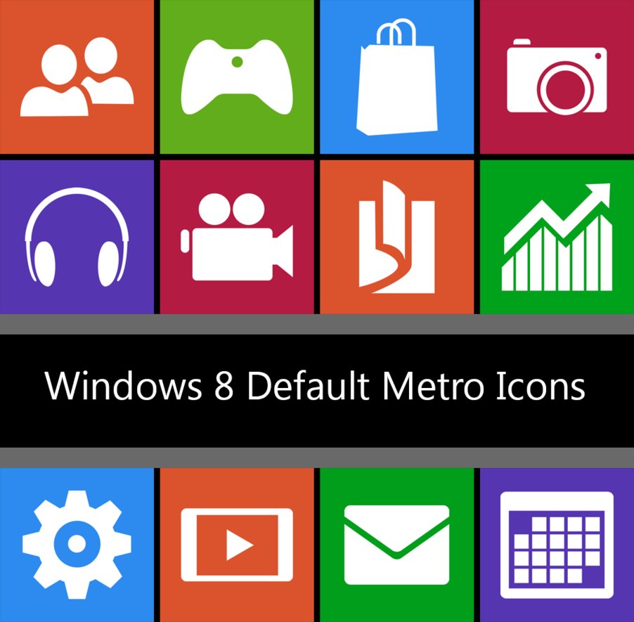 Windows 8 - DEFAULT TILES - 512px by dAKirby309 on DeviantArt