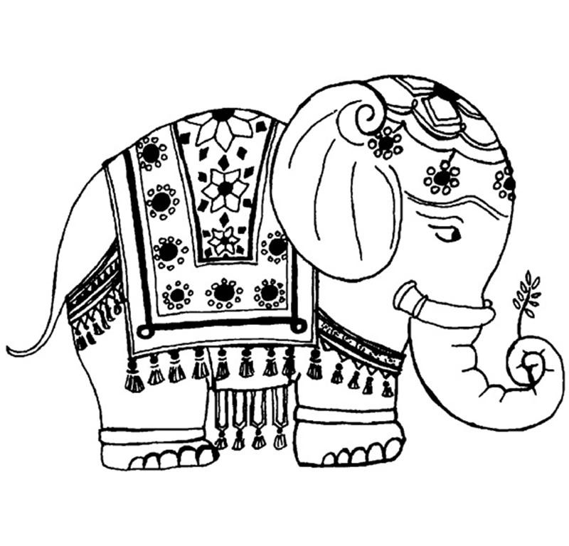 indian elephant clipart free - photo #40