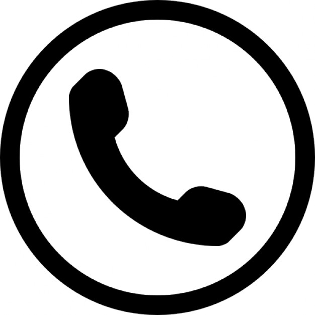 Telephone symbol button Icons | Free Download