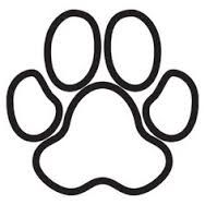 Dog paw prints, Dog paws and Dogs