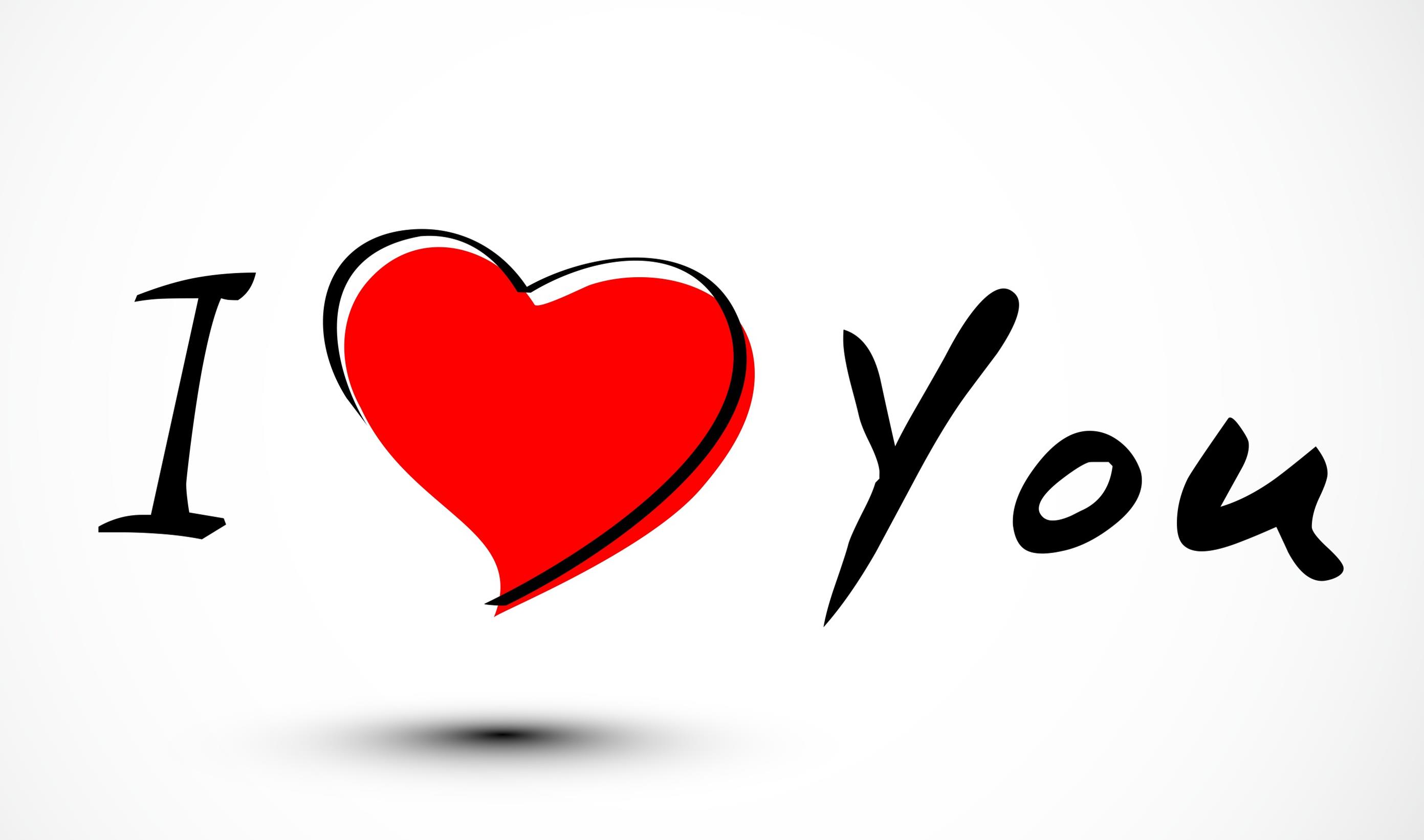 I heart you valentine crafthubs clipart best clipart best