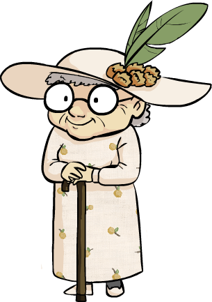 Old Ladies Cartoon Images - ClipArt Best