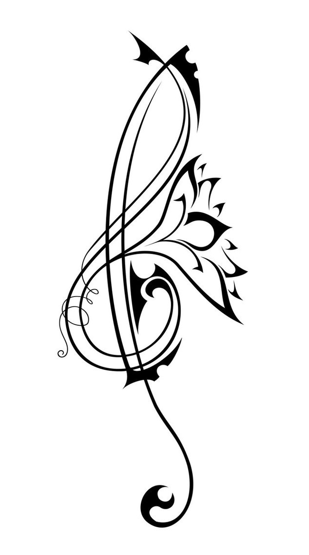 Music Tattoos Free Download Tattoo 11893 With Clipart - Free to ...
