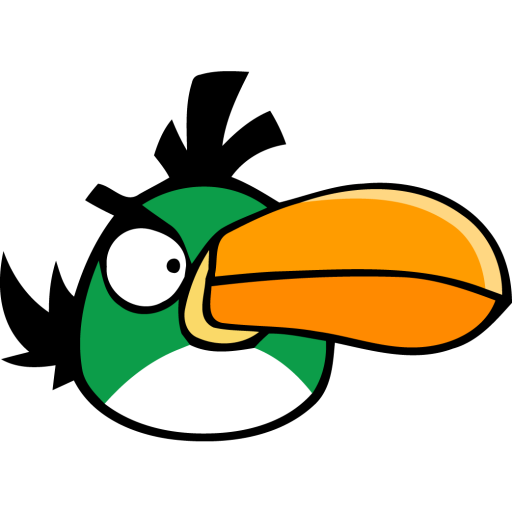 Angry Bird Green Icon, PNG ClipArt Image | IconBug.com | Pinterest