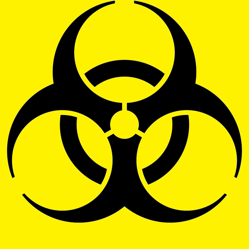 Chemical Hazard Labels Harmful Or Irritant GHS Clipart - Free to ...