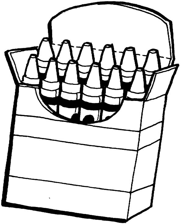 Coloring Pages To Color With Crayons - Coloring Pages