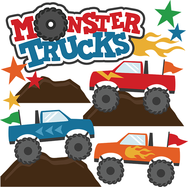 Free monster truck clipart images