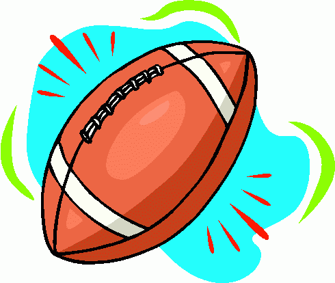American football clipart free