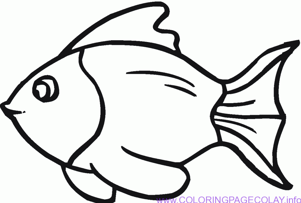 Fish Outline Free Printable ClipArt Best