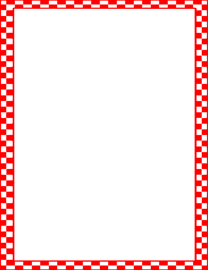 Checkered border clip art