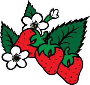Strawberry clipart black and white free clipart - Cliparting.com