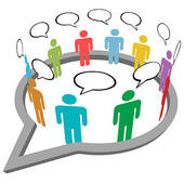 Free clipart of people talking