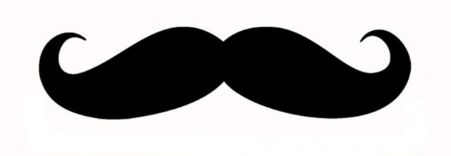 Curly Mustache Clipart