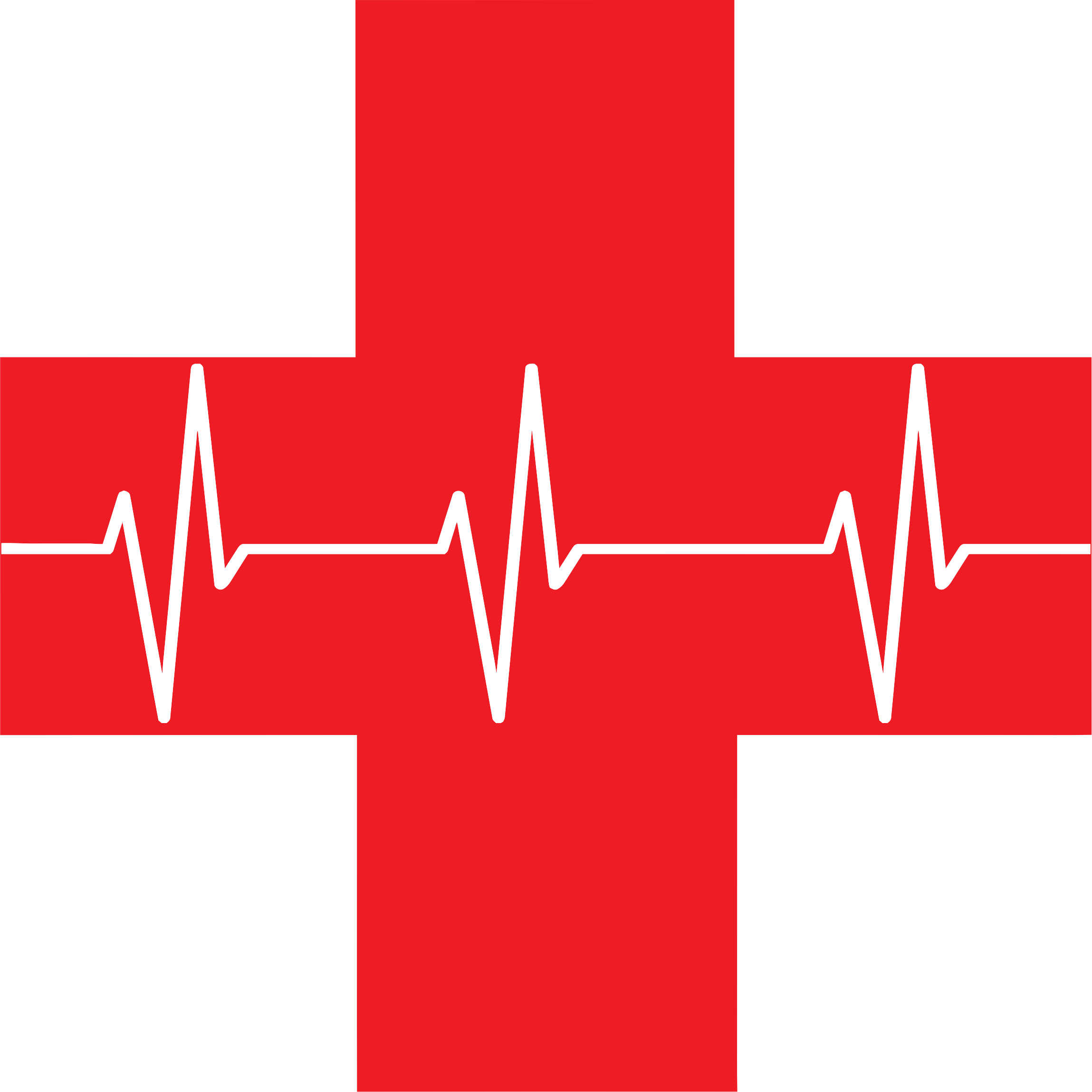Clipart - Red Cross First Aid Icon